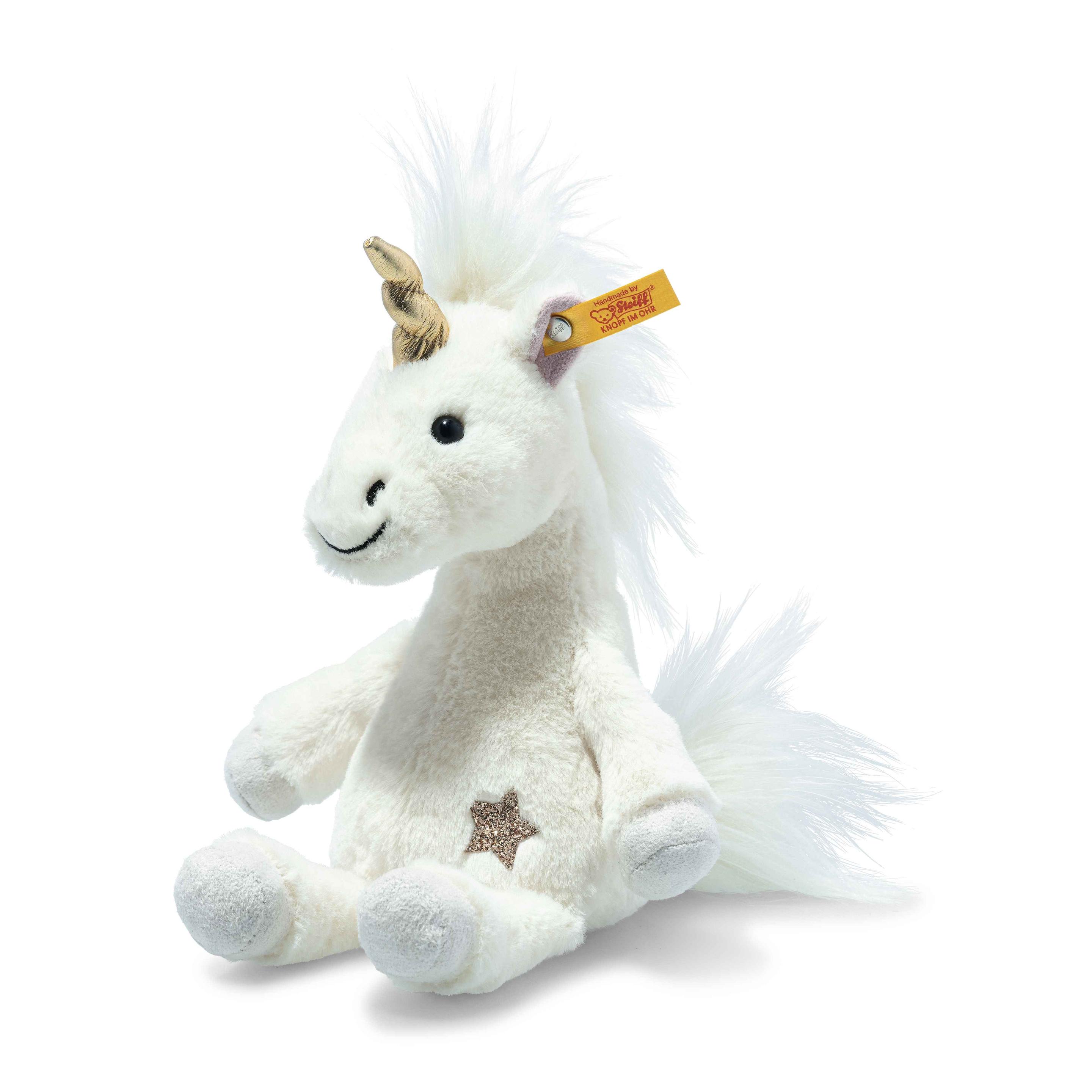 Steiff - Soft Cuddly Friends Unica Schlenker-Einhorn 20 cm