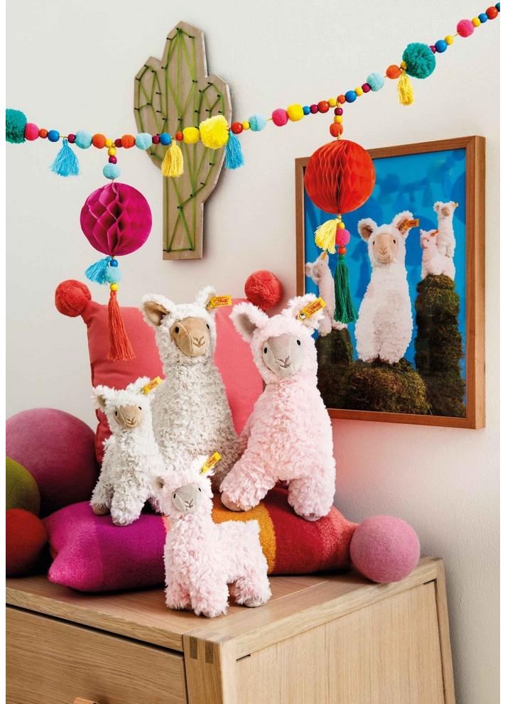 Produktbild Steiff - Soft Cuddly Friends Leandro Lama, 19 cm 2 von 2