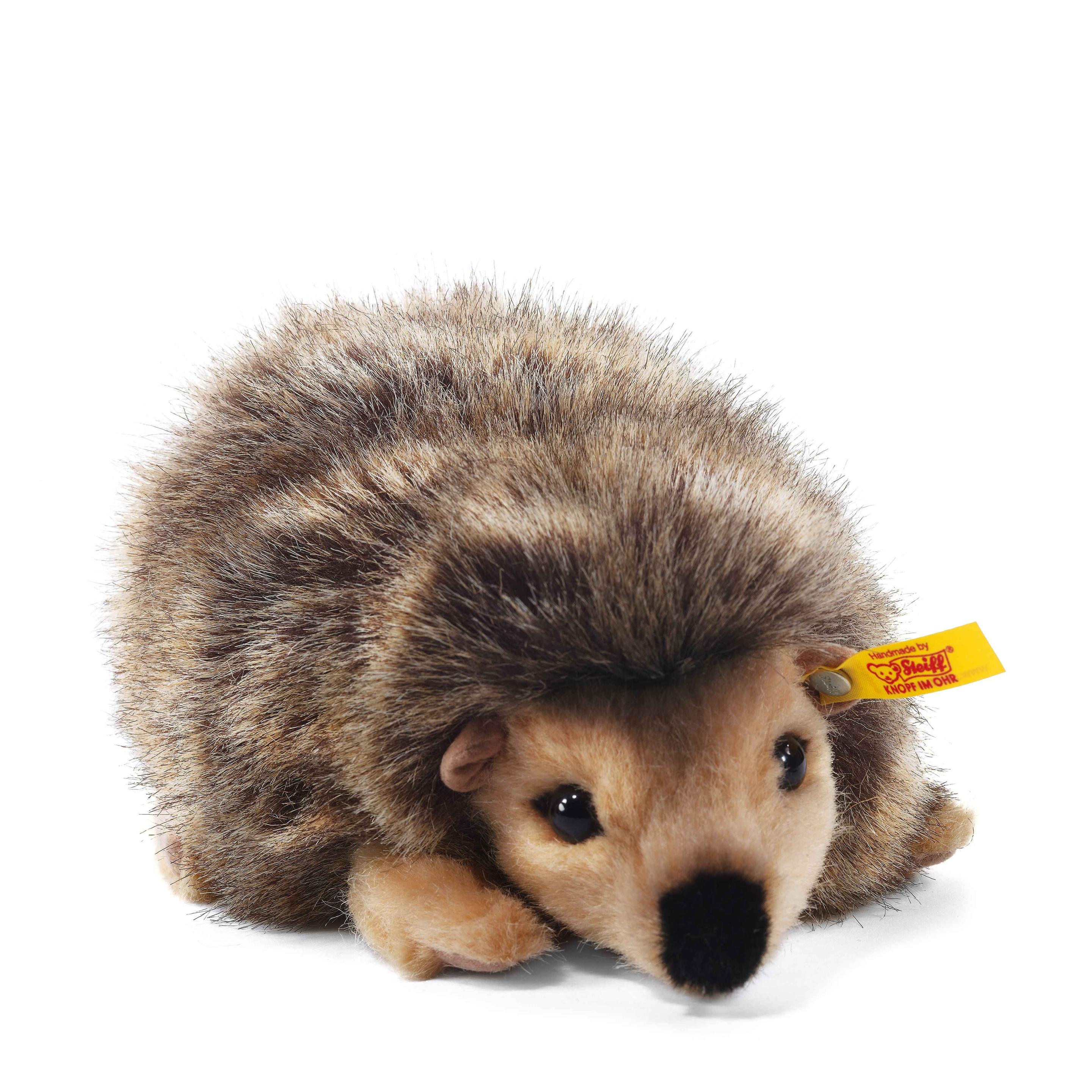 Steiff - Joggi Igel 16 braun meliert stehend