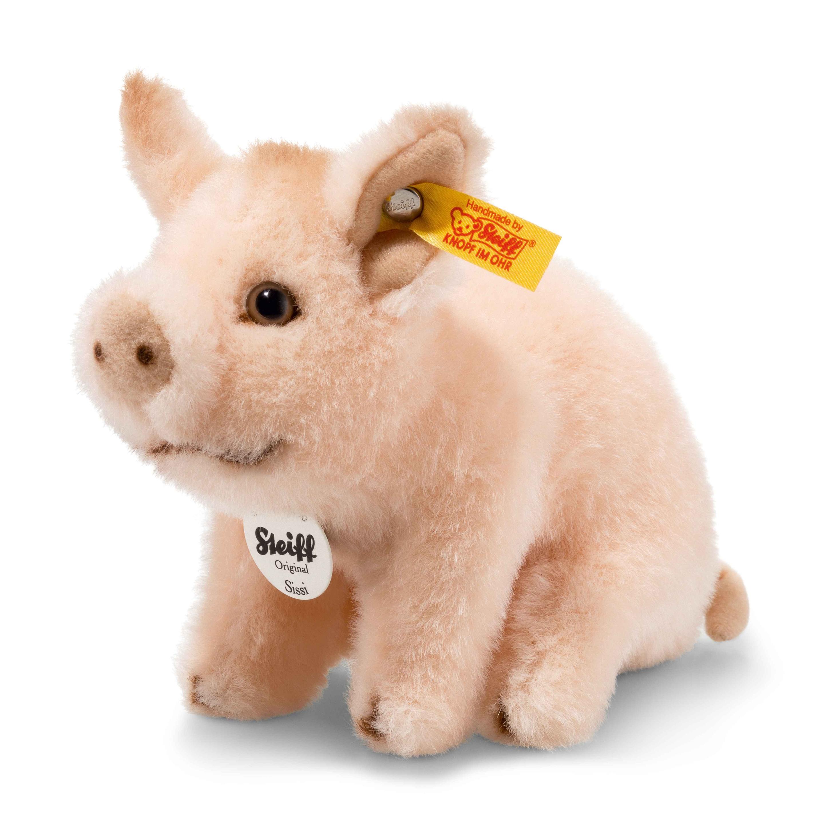 Steiff - Sissi Schwein 15 rosa sitzend