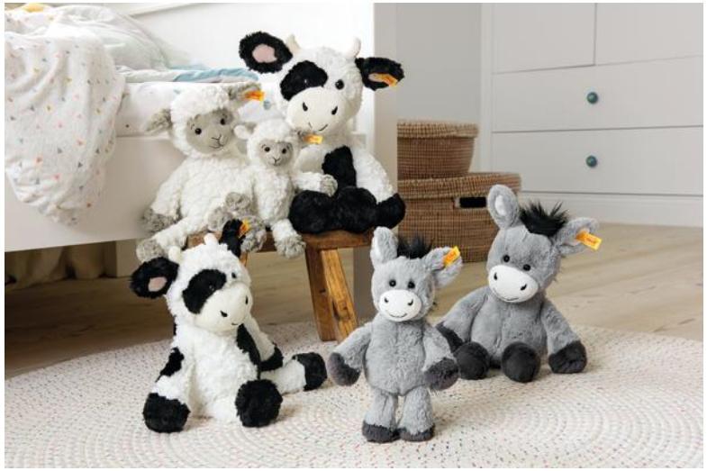 Produktbild Steiff - 073427 Soft Cuddly Friends Lita Lamm, 30 cm 2 von 2
