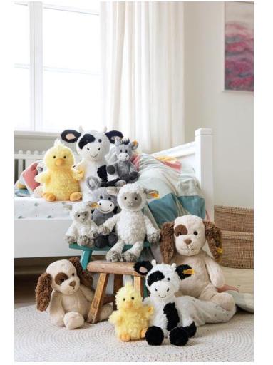 Produktbild Steiff - 073922 Soft Cuddly Friends Dinkie Esel, 20 cm 2 von 4