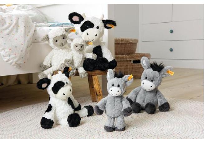 Produktbild Steiff - 073922 Soft Cuddly Friends Dinkie Esel, 20 cm 4 von 4