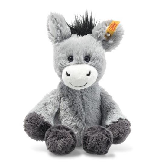 Steiff - 073922 Soft Cuddly Friends Dinkie Esel, 20 cm