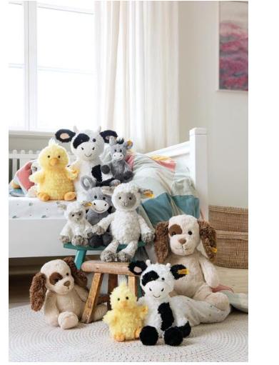 Produktbild Steiff - 073946 Soft Cuddly Friends Lita Lamm, 20 cm 2 von 4