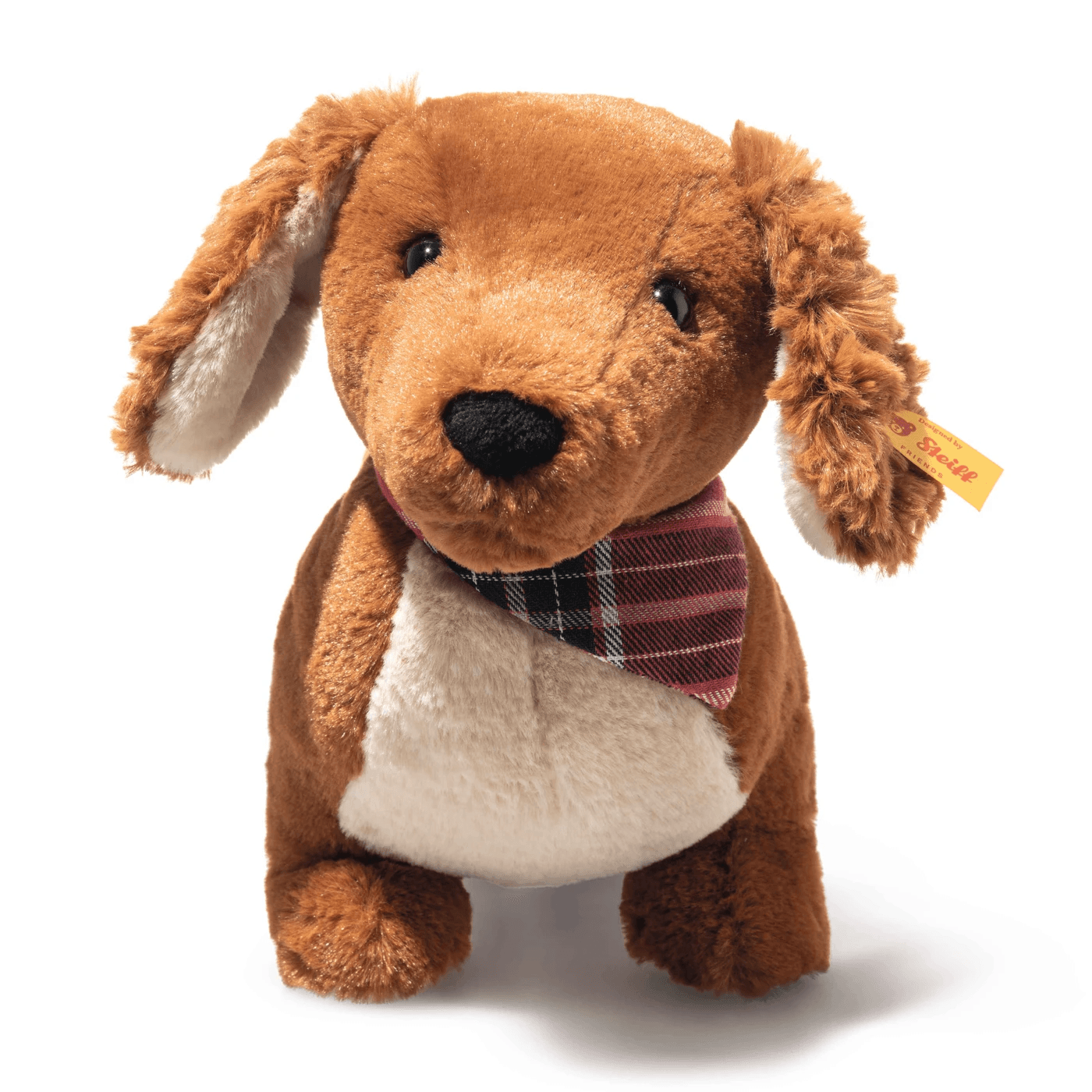 Steiff - Waldi Dackel 30 cm Plüschtier mit Halstuch