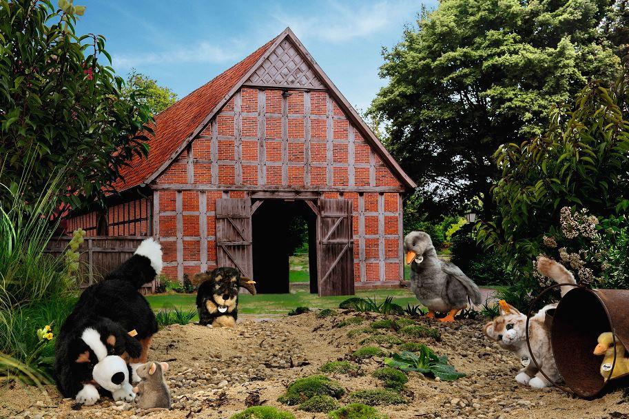 Produktbild Steiff - Mizzy Katze 25 blond gestromelt stehend 4 von 4
