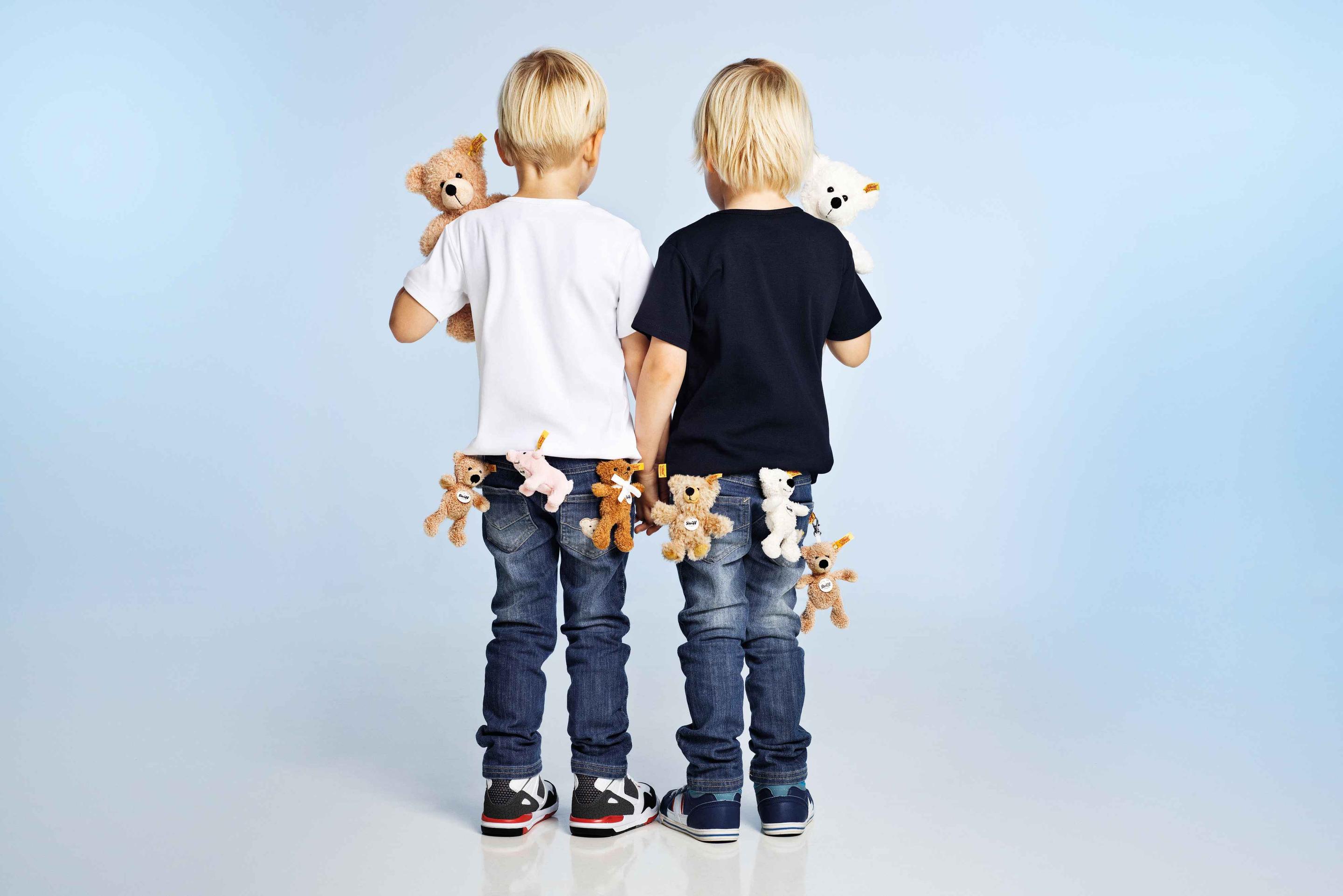 Produktbild Steiff - Schlüsselanhänger Fynn Teddybär, beige, 12cm 2 von 2