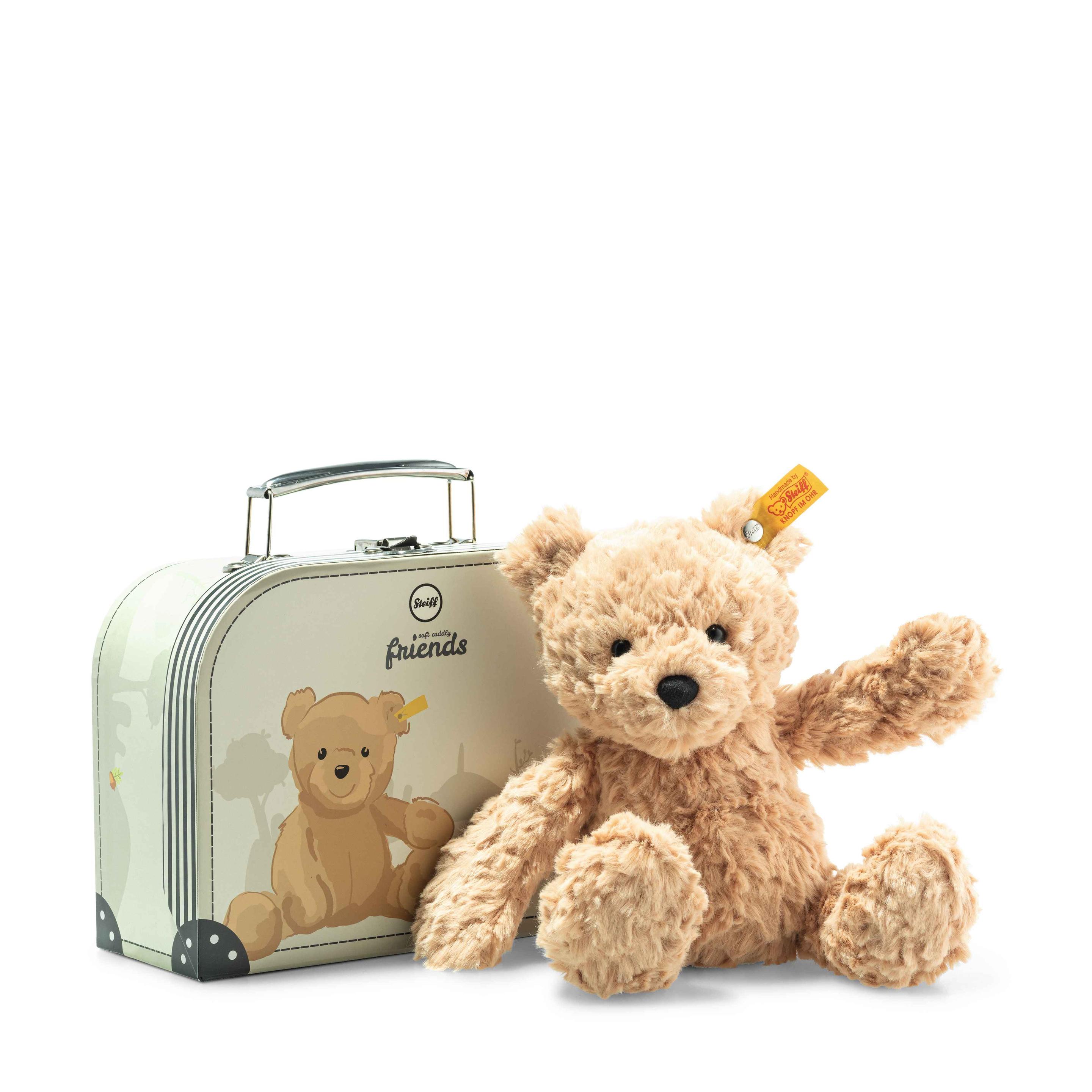 Steiff - Soft Cuddly Friends Jimmy Teddybär im Koffer 25 cm
