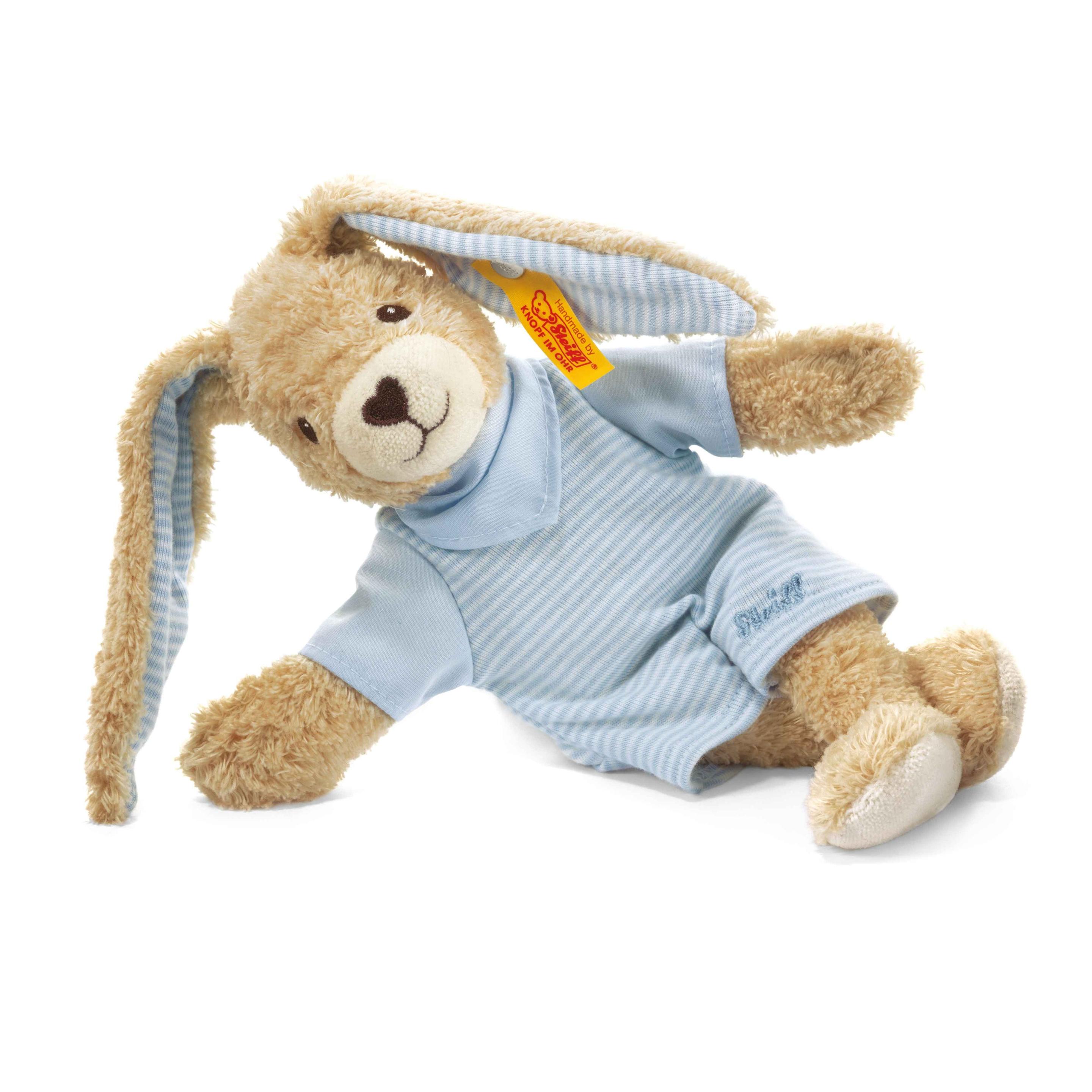 Steiff - Hoppel Hase, blau, 20cm