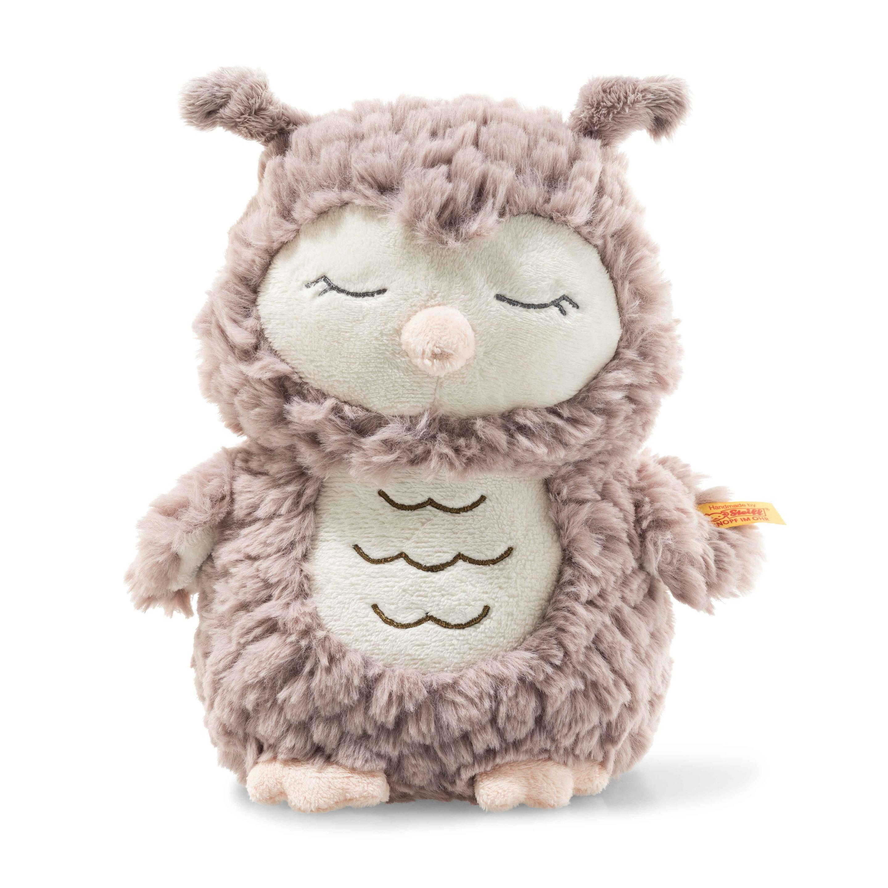 Steiff - Soft Cuddly Friends Ollie Eule 23 rosebraun