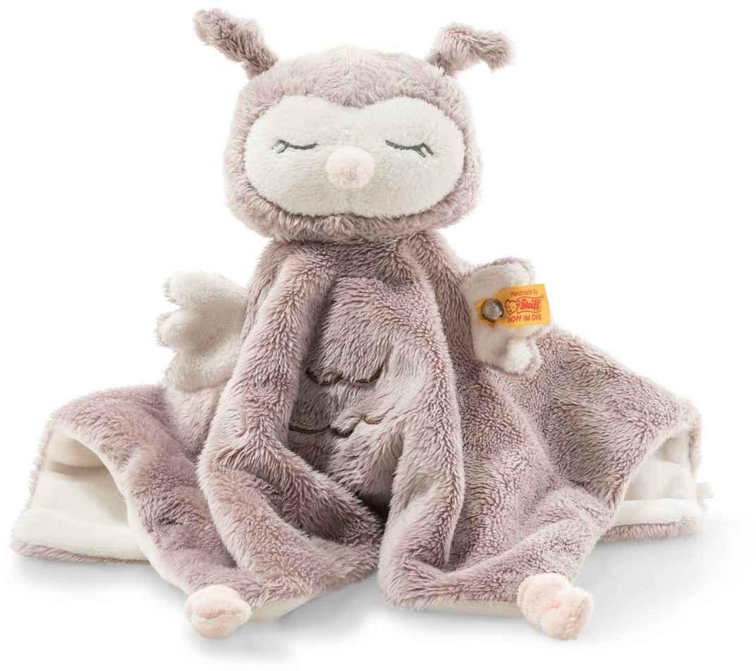 Produktbild Steiff - Soft Cuddly Friends Ollie Eule Schmusetuch 26 rosebraun/creme 2 von 2