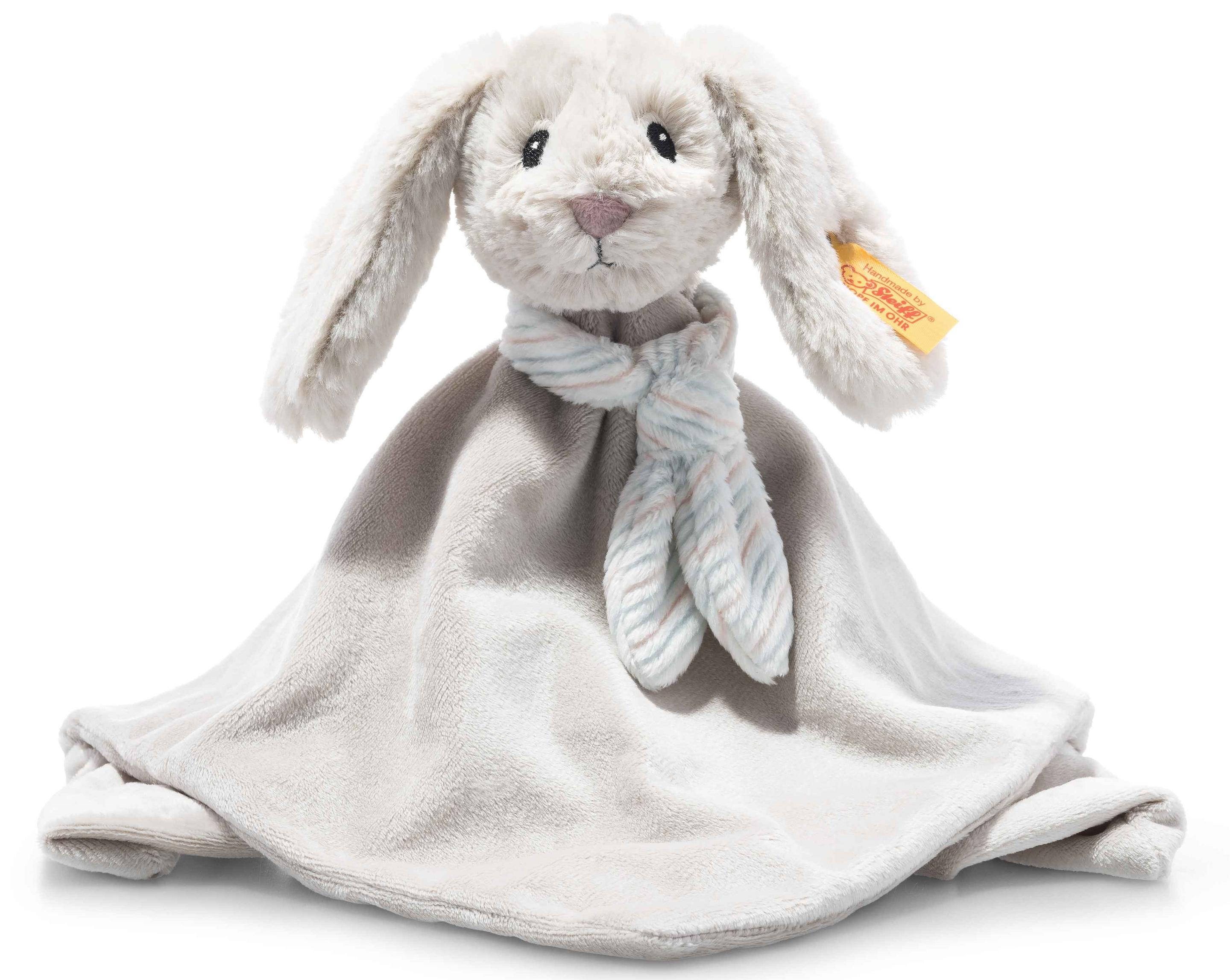 Steiff - Soft Cuddly Friends Hoppie Hase Schmusetuch, 26 cm