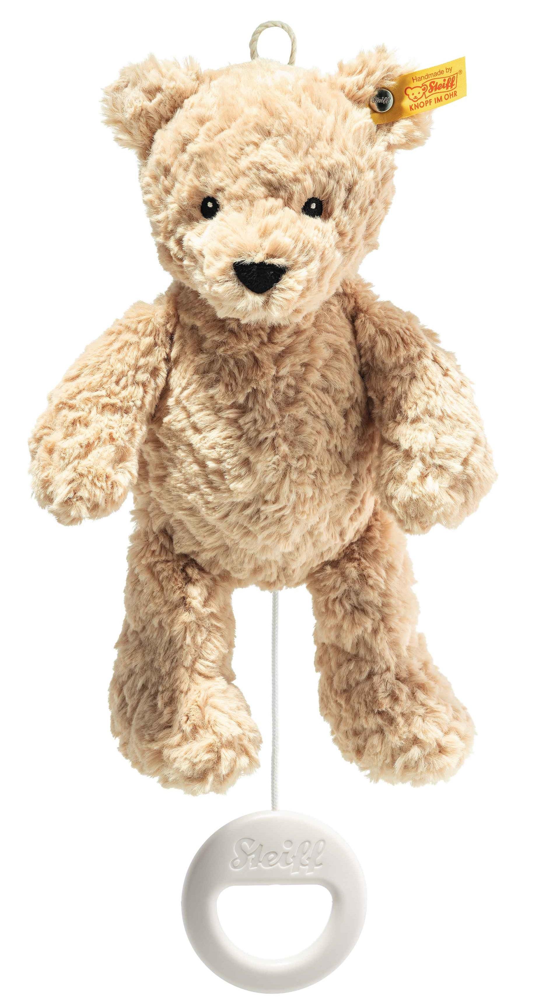 Steiff - 242458 Soft Cuddly Friends Jimmy Teddybär Spieluhr