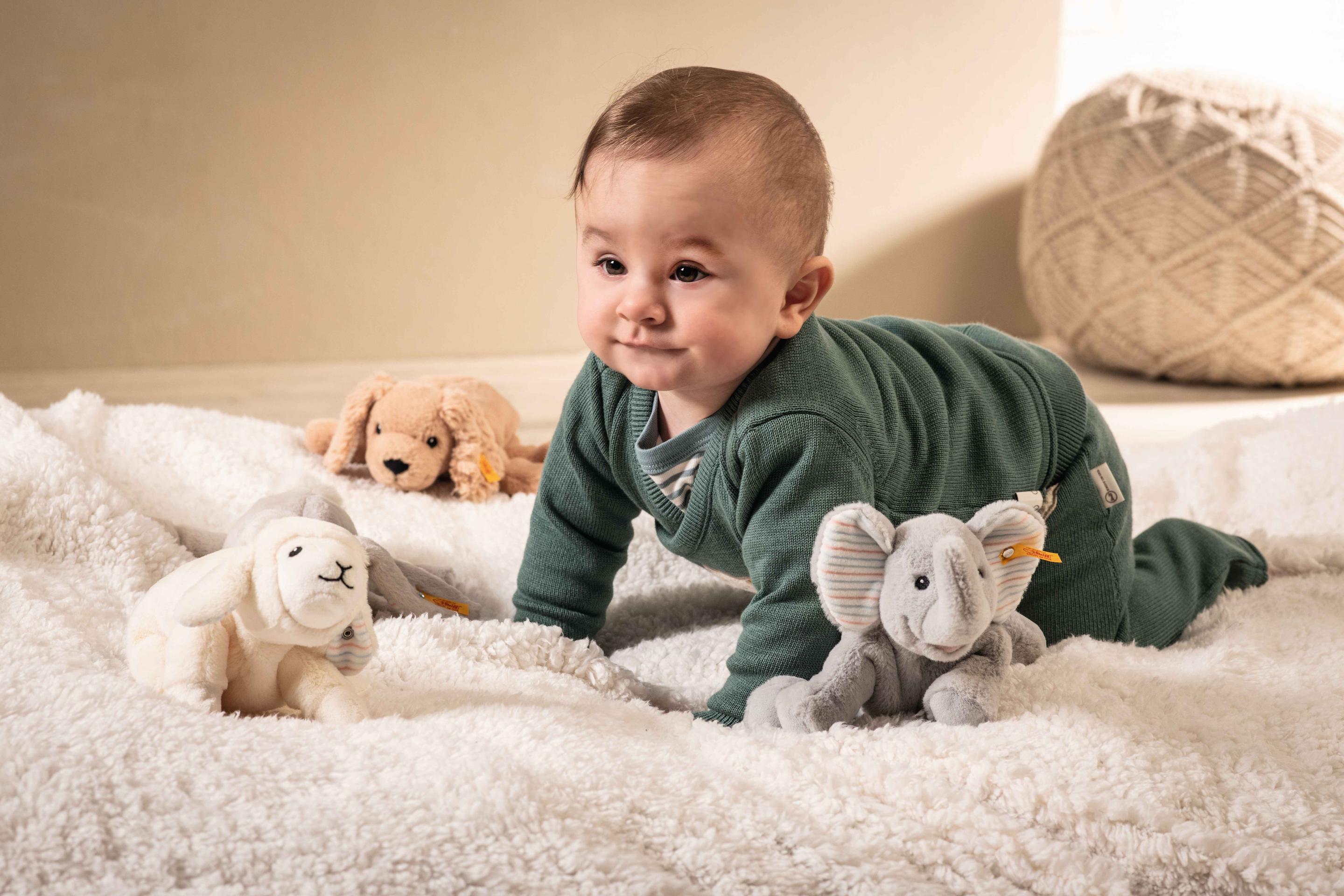 Produktbild Steiff - 242601 Soft Cuddly Friends Floppy Linda Lamm, 20 cm 2 von 2