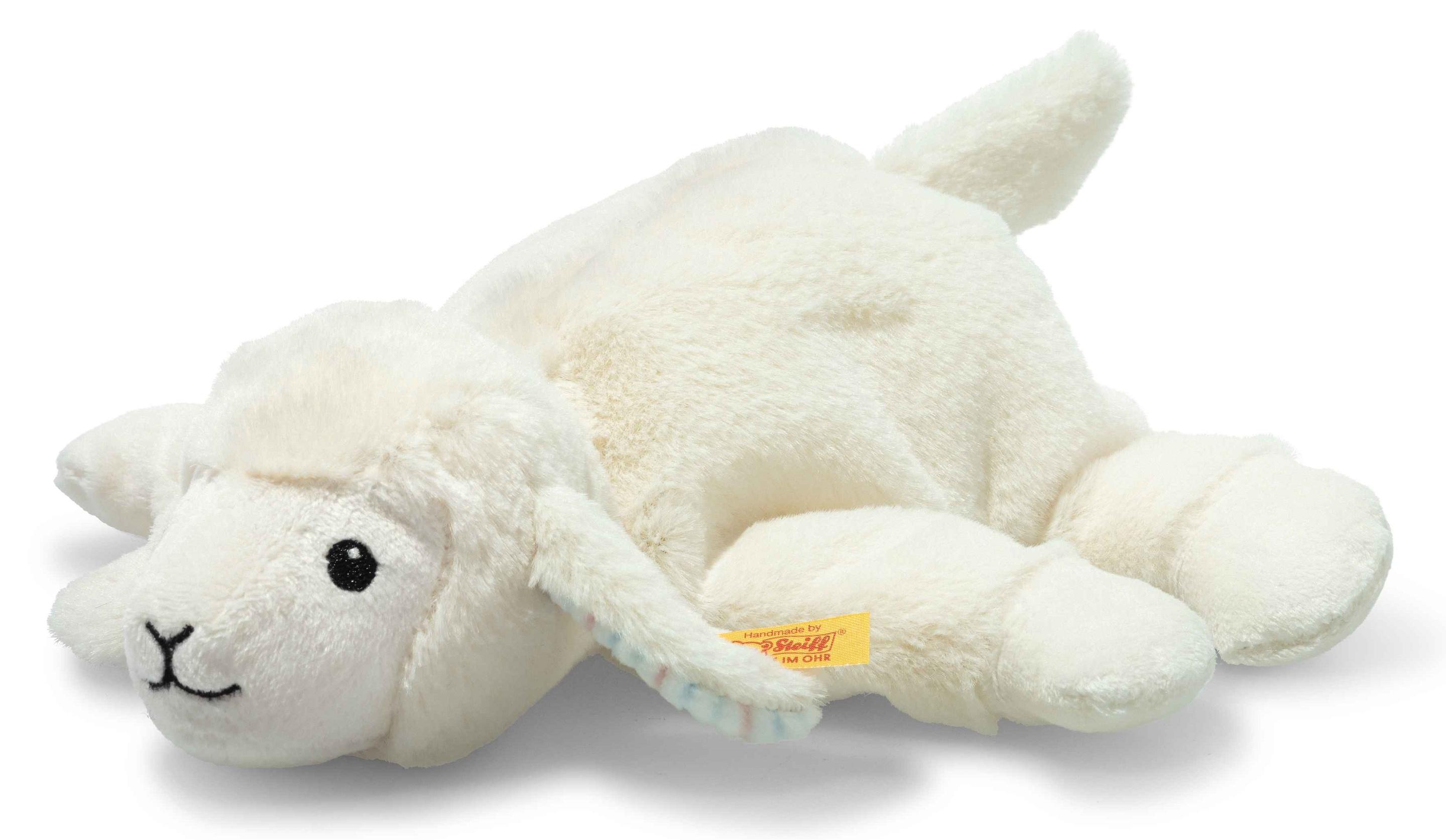 Steiff - 242601 Soft Cuddly Friends Floppy Linda Lamm, 20 cm