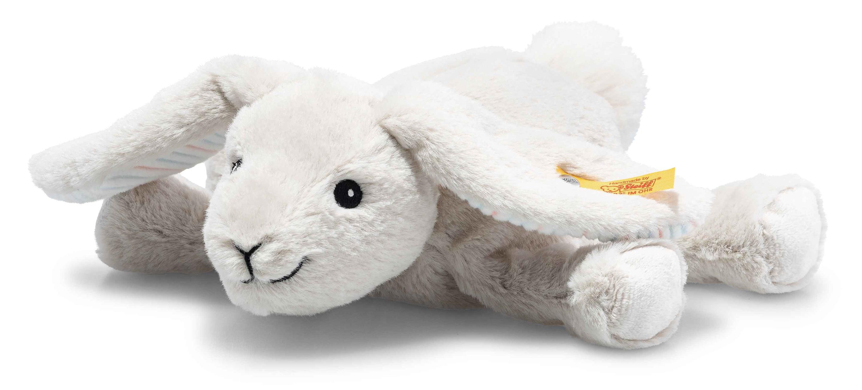Steiff - 242694 Soft Cuddly Friends Floppy Hoppel Hase, 20 cm