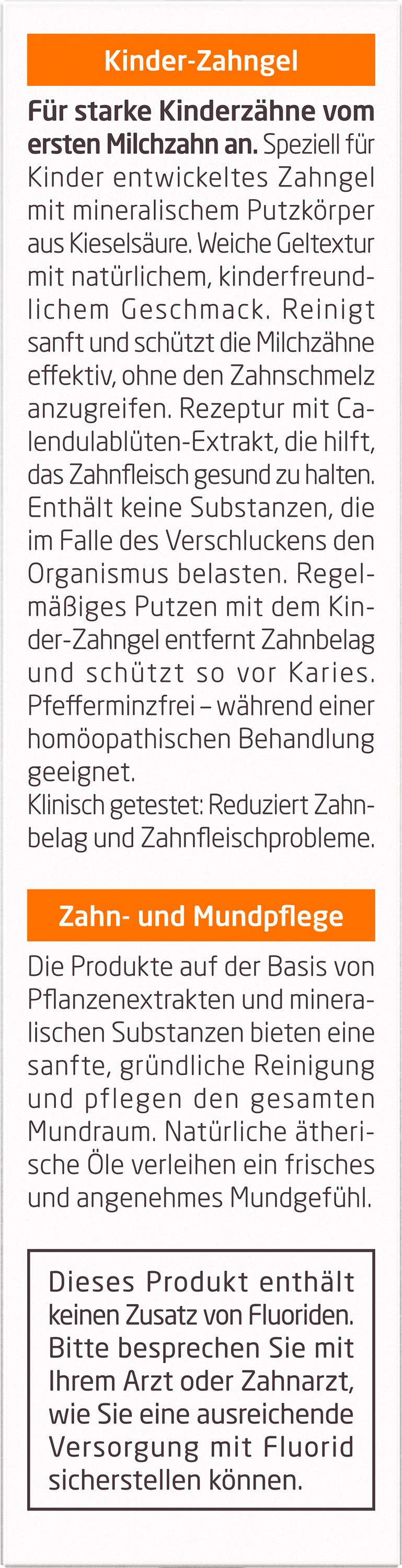 Produktbild WELEDA ZAHNPFLEGE Kinder-Zahngel 3 von 4