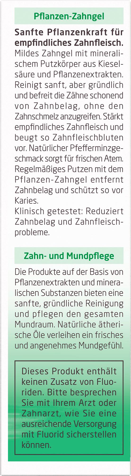 Produktbild WELEDA ZAHNPFLEGE Pflanzen Zahngel 3 von 5