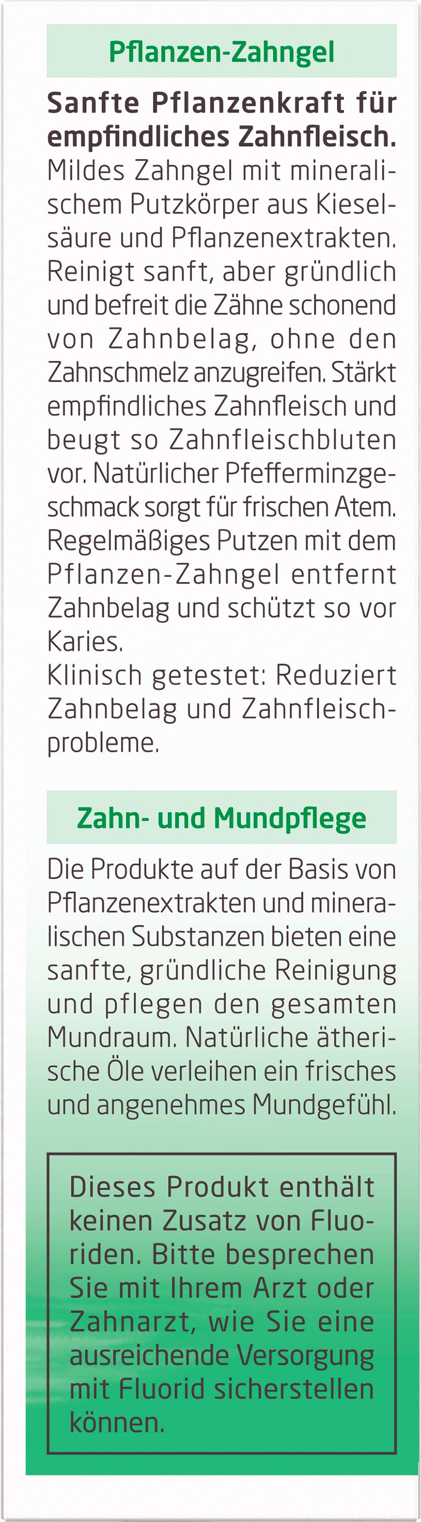 Produktbild WELEDA ZAHNPFLEGE Pflanzen Zahngel 4 von 5