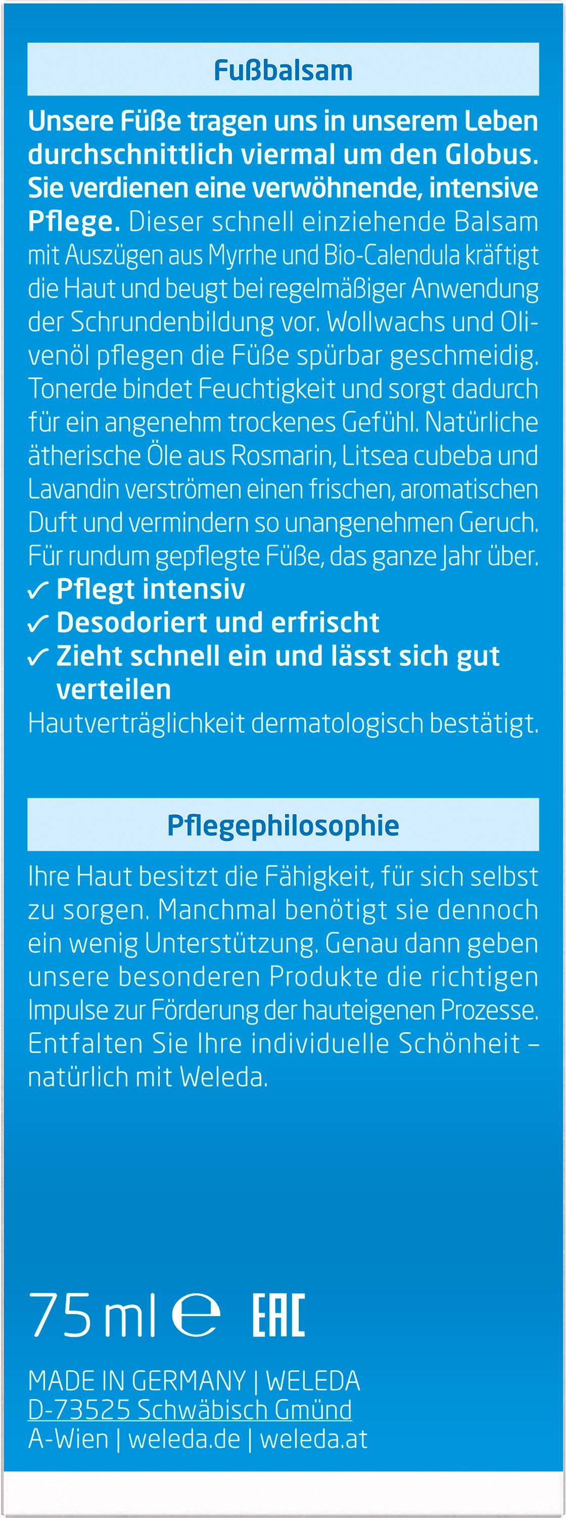 Produktbild Weleda Fußbalsam 4 von 6