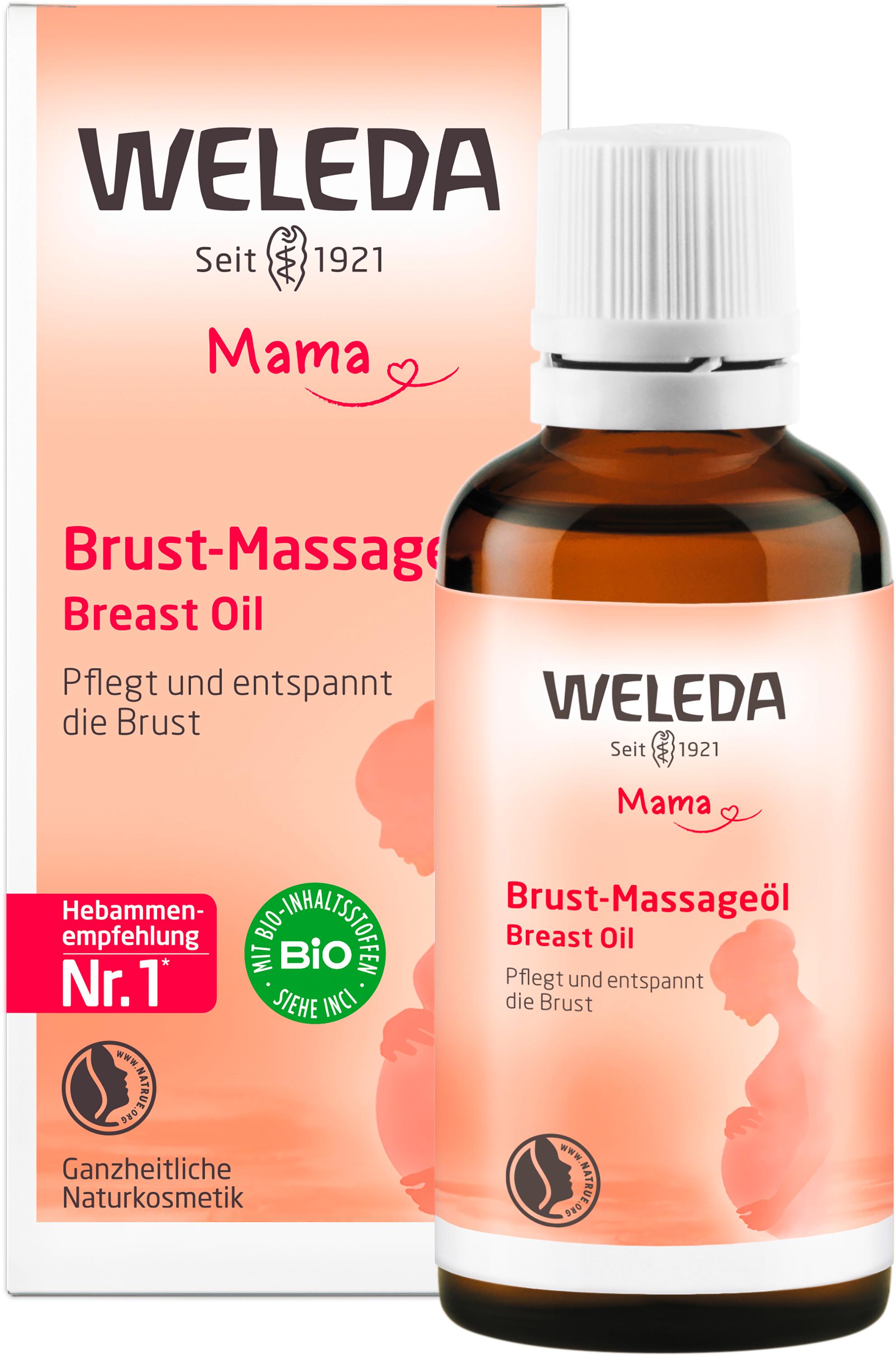 Produktbild WELEDA MAMA Brust Massageöl 2 von 4