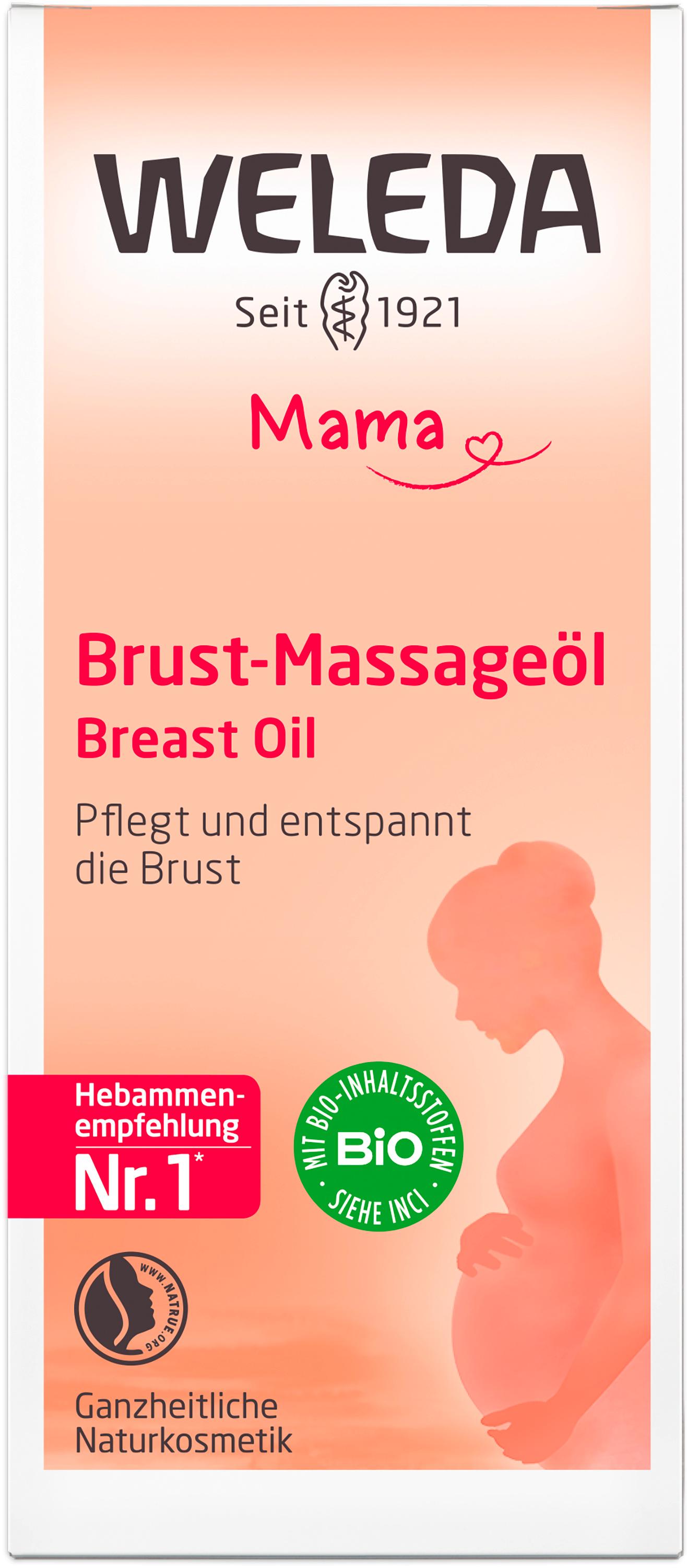 Produktbild WELEDA MAMA Brust Massageöl 3 von 4