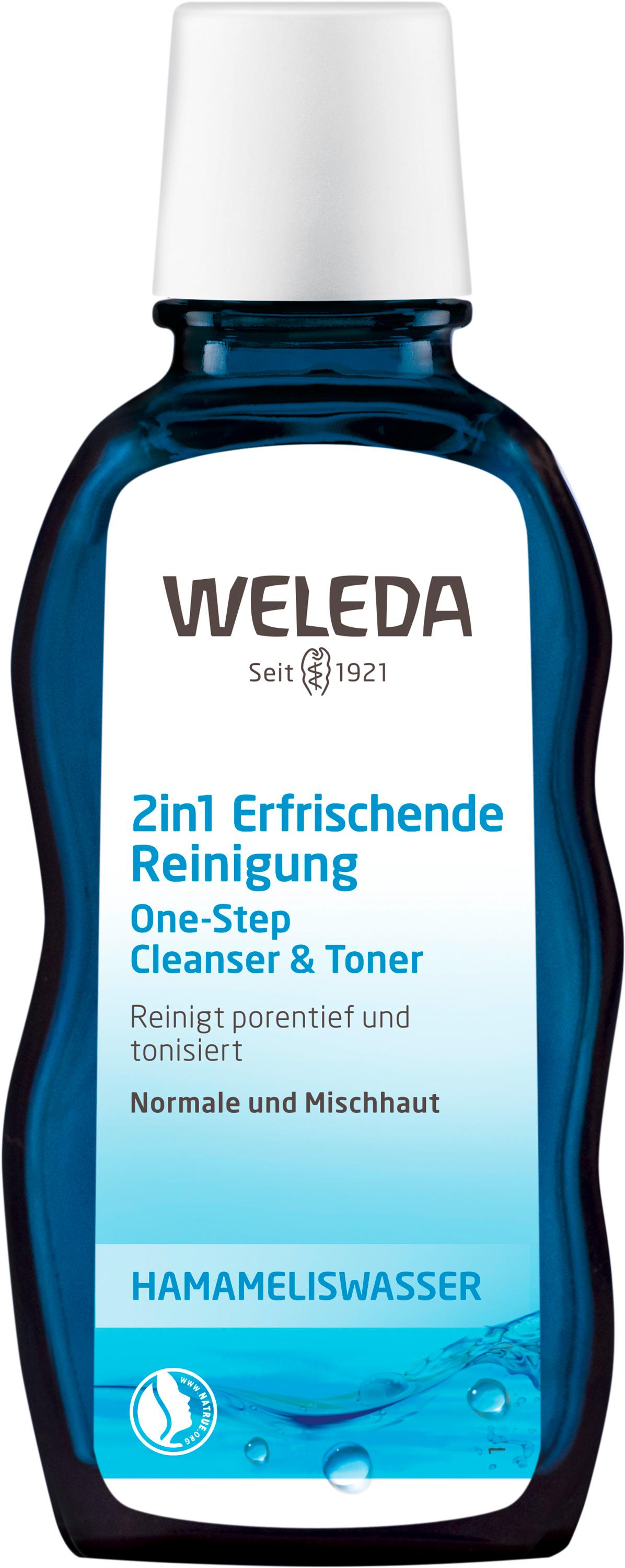 WELEDA HAMAMELISWASSER 2in1 Erfrischende Reinigung