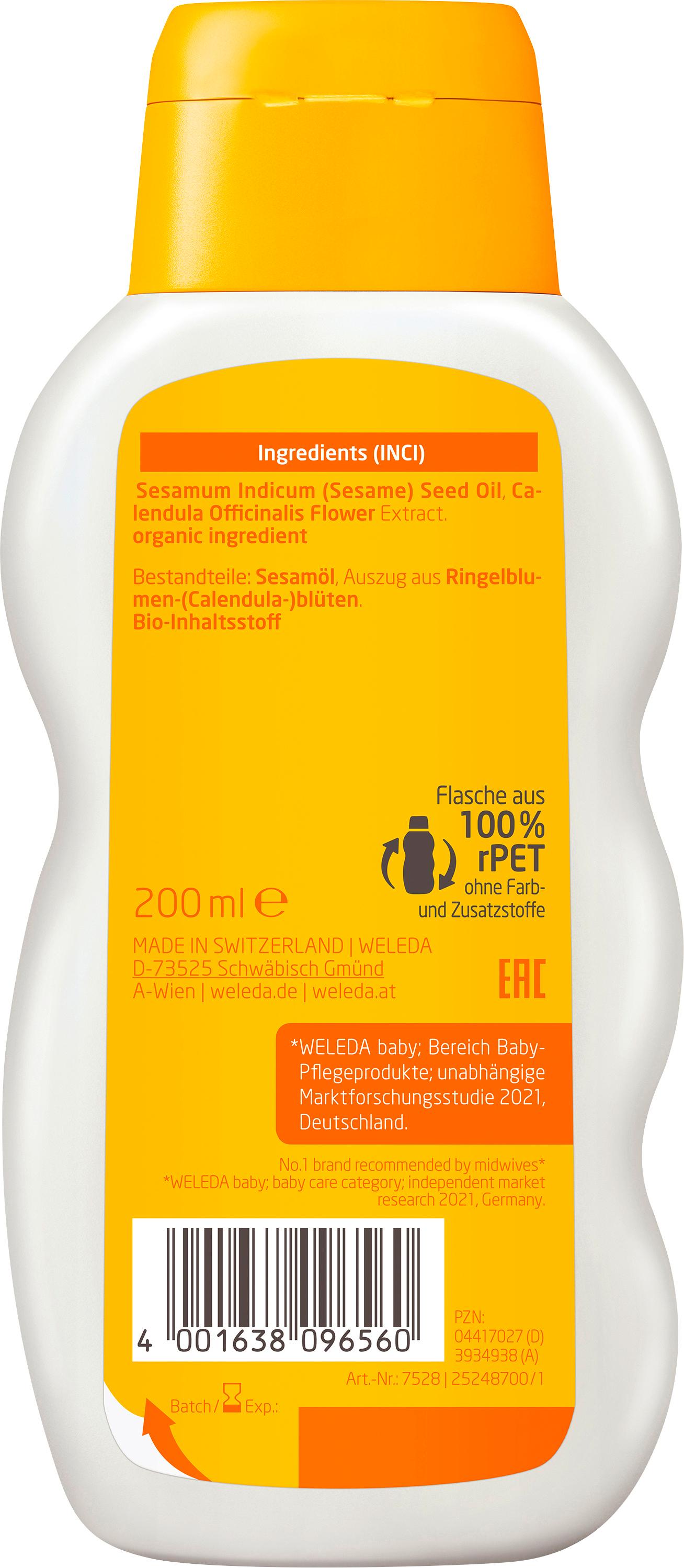 Produktbild WELEDA BABY CALENDULA Pflegeöl Parfümfrei 2 von 4