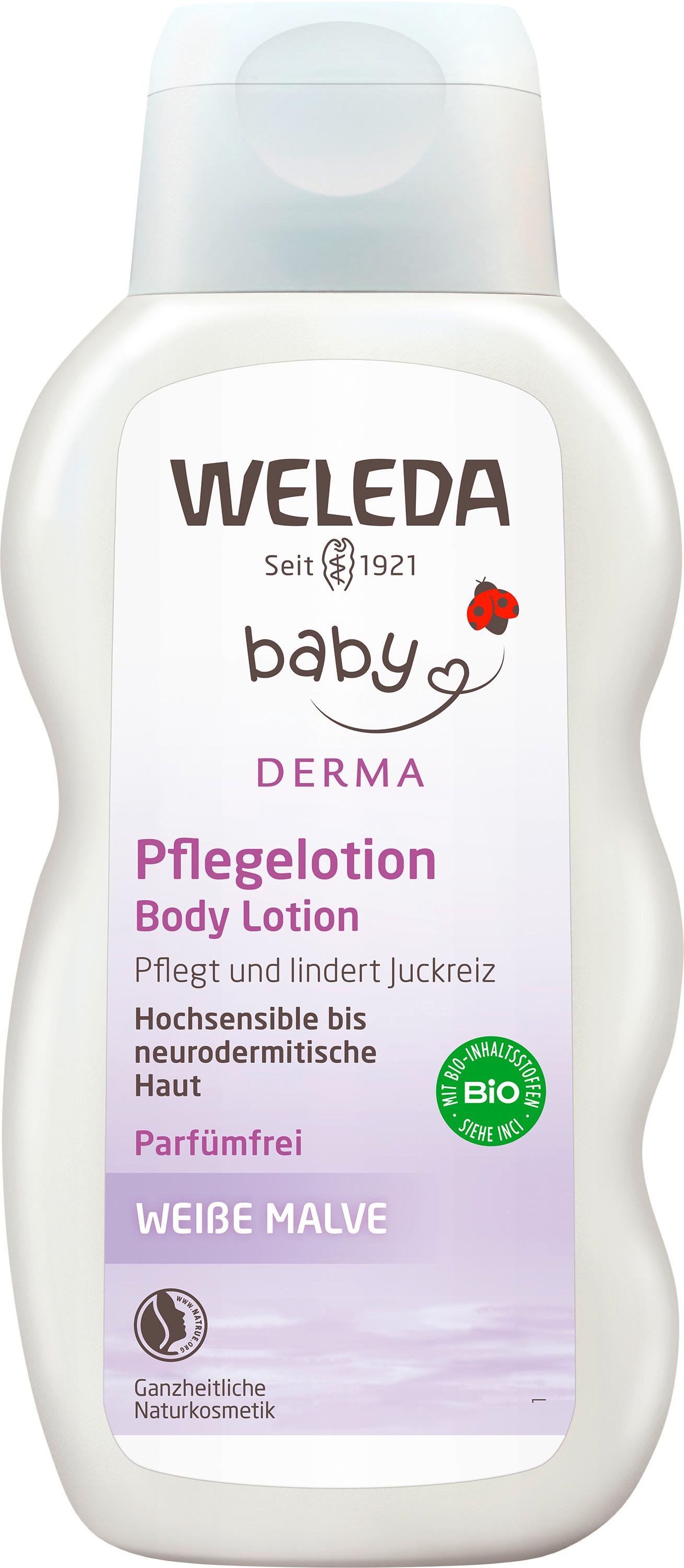 WELEDA BABY DERMA WEIßE MALVE Pflegelotion
