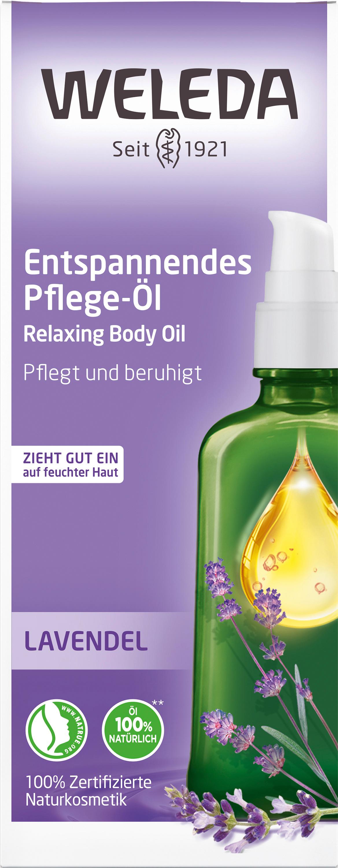 Weleda LAVENDEL Entspannendes Pflege-Öl