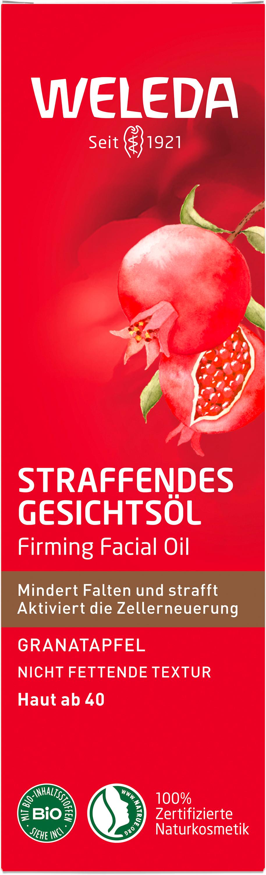 WELEDA GRANATAPFEL Straffendes Gesichtsöl