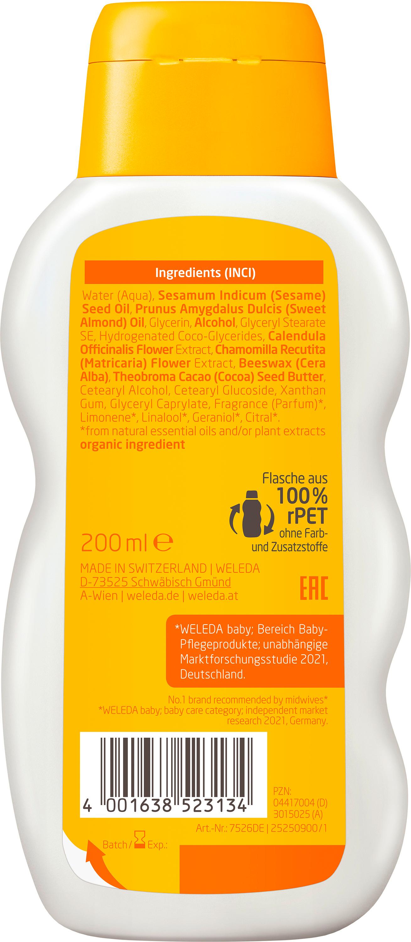 Produktbild WELEDA CALENDULA Pflegemilch 2 von 4