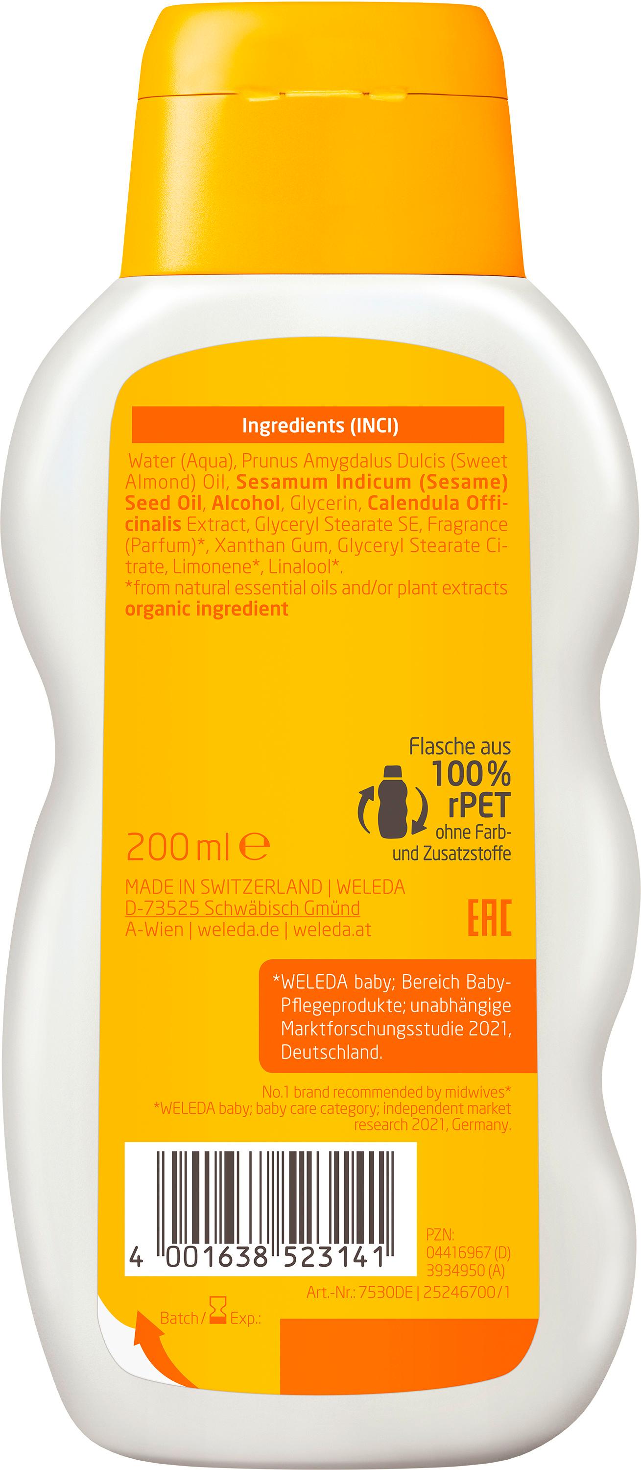 Produktbild WELEDA baby CALENDULA Cremebad 2 von 4