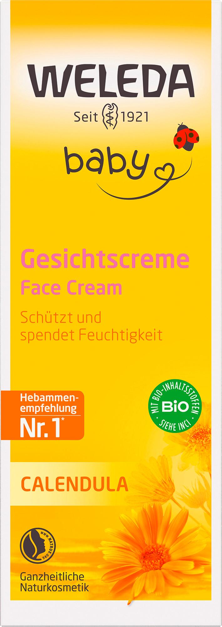 Produktbild WELEDA baby CALENDULA Gesichtscreme 3 von 5