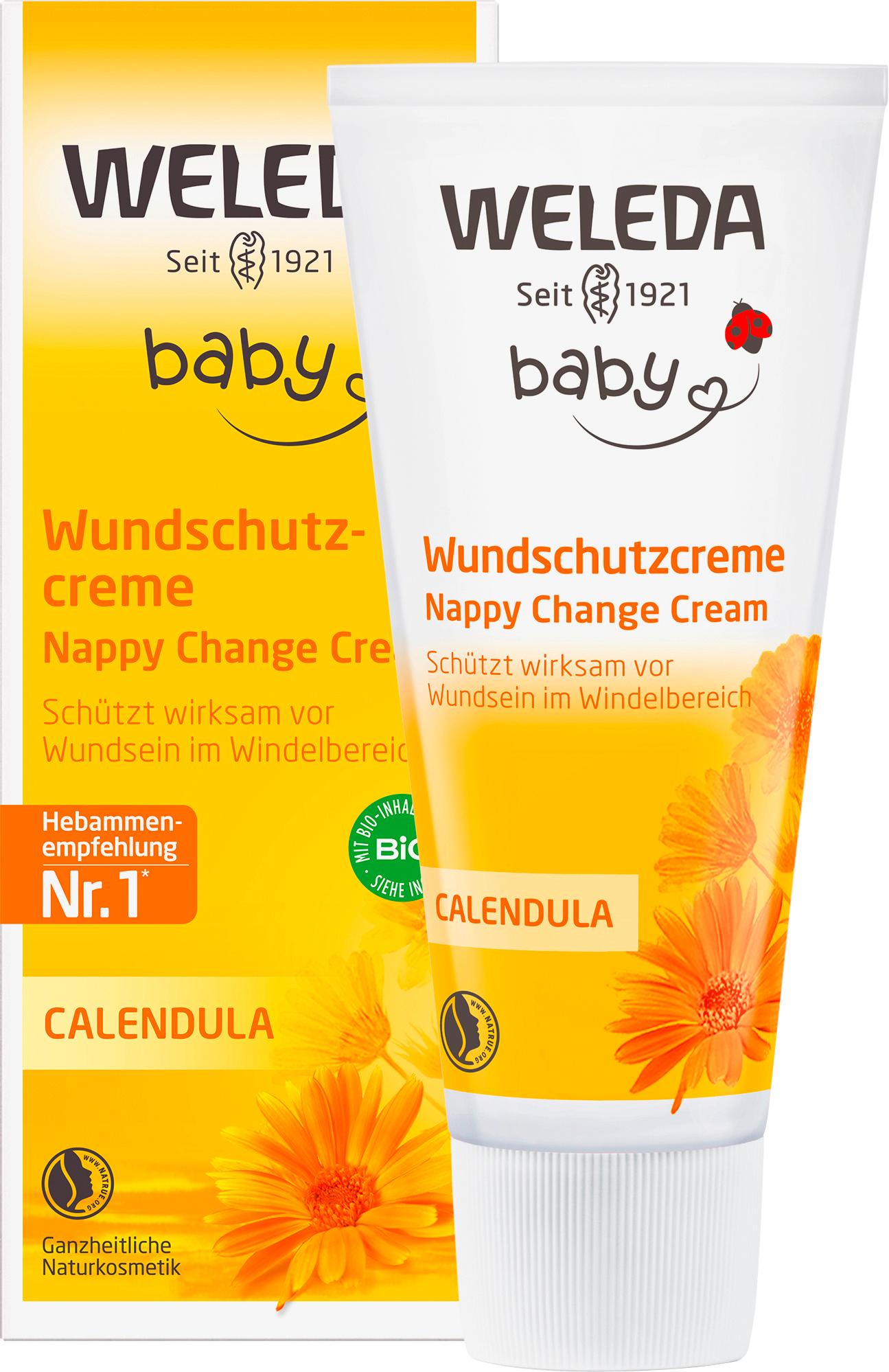 Produktbild Weleda baby CALENDULA Wundschutzcreme 2 von 9