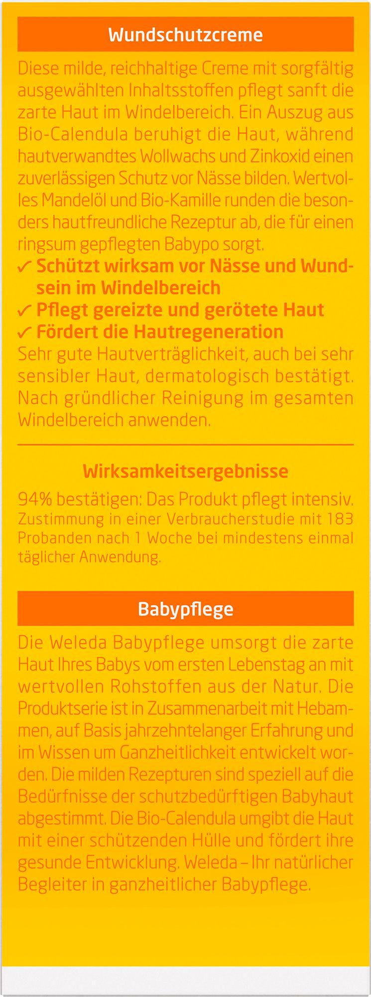 Produktbild Weleda baby CALENDULA Wundschutzcreme 5 von 9
