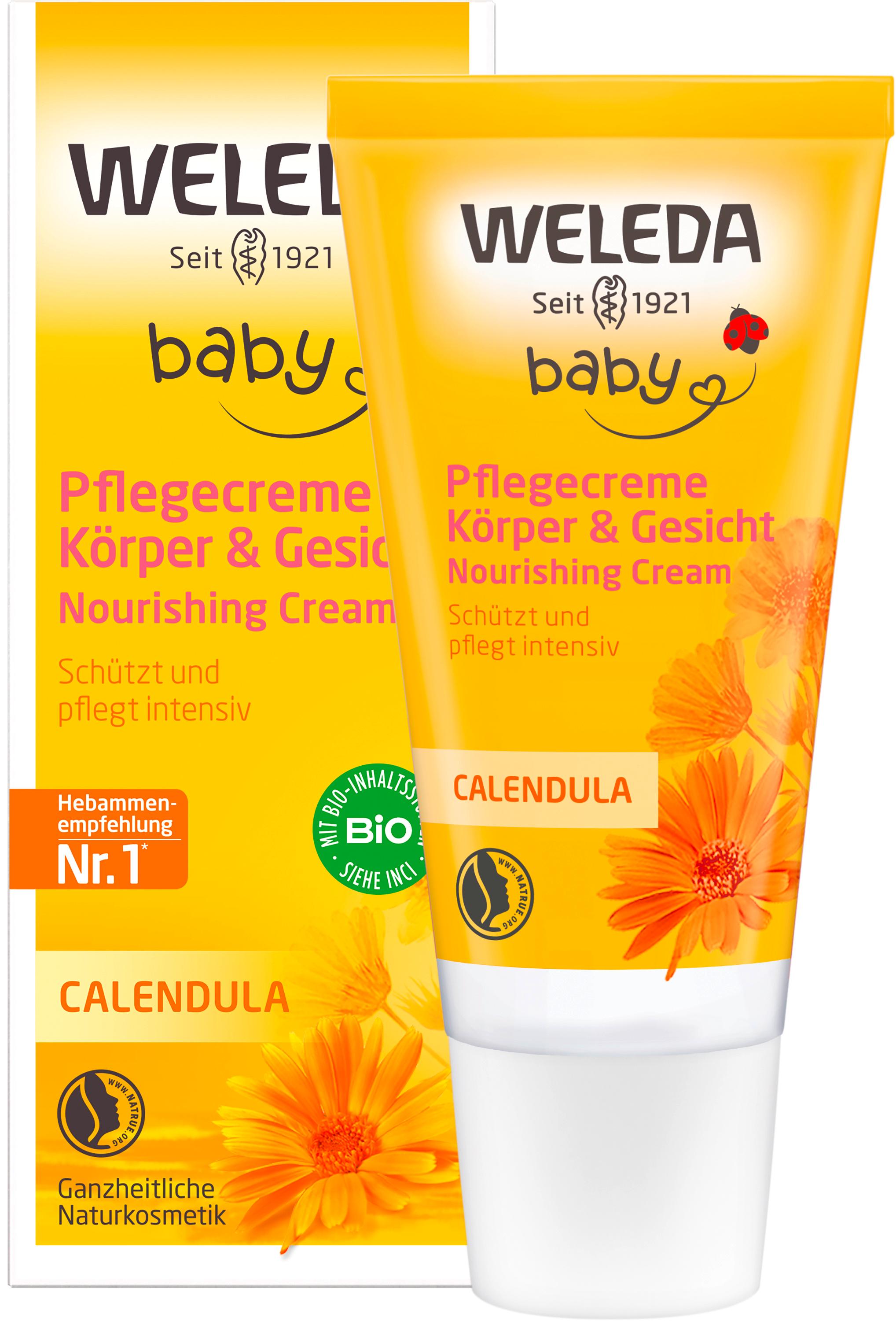 Produktbild WELEDA Baby CALENDULA Pflegecreme Körper&Gesicht 2 von 6
