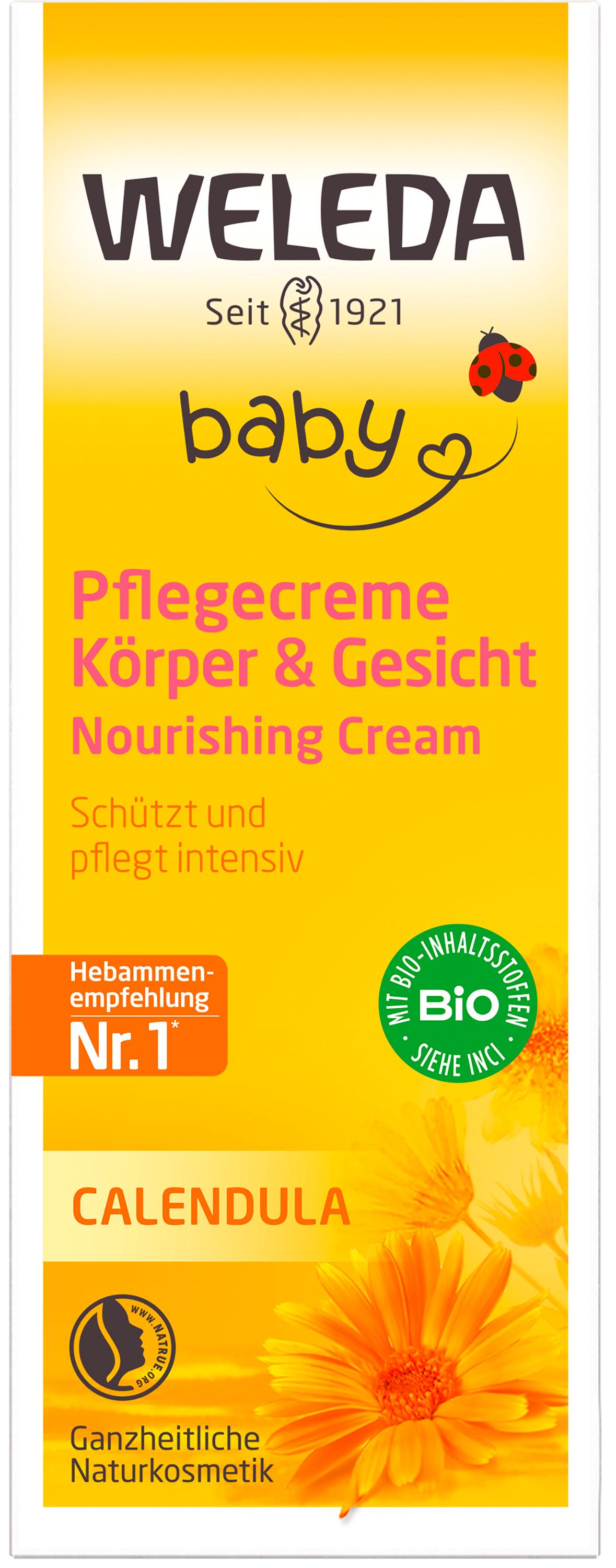Produktbild WELEDA Baby CALENDULA Pflegecreme Körper&Gesicht 3 von 6