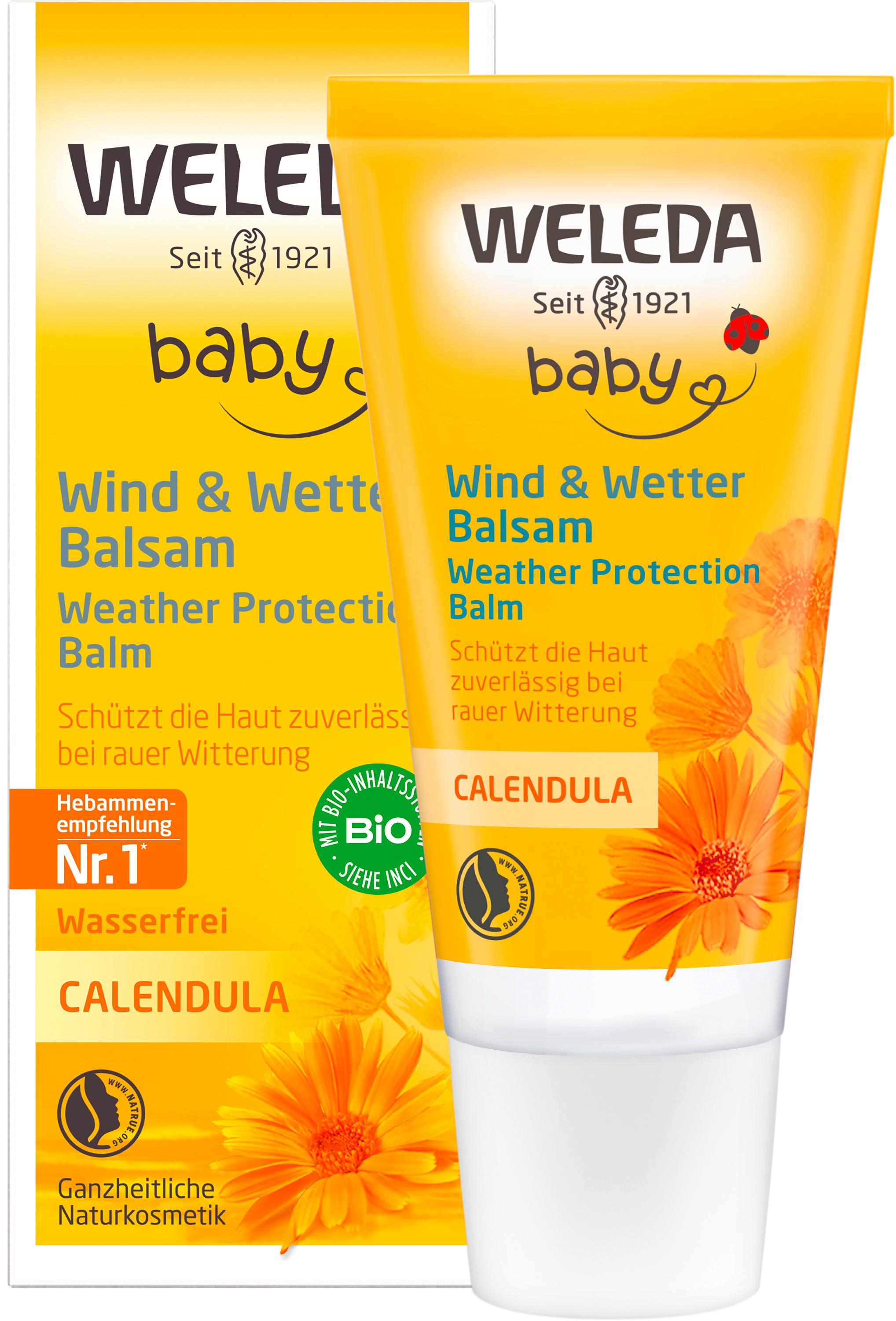 Produktbild WELEDA baby CALENDULA Wind&Wetter Balsam 2 von 4