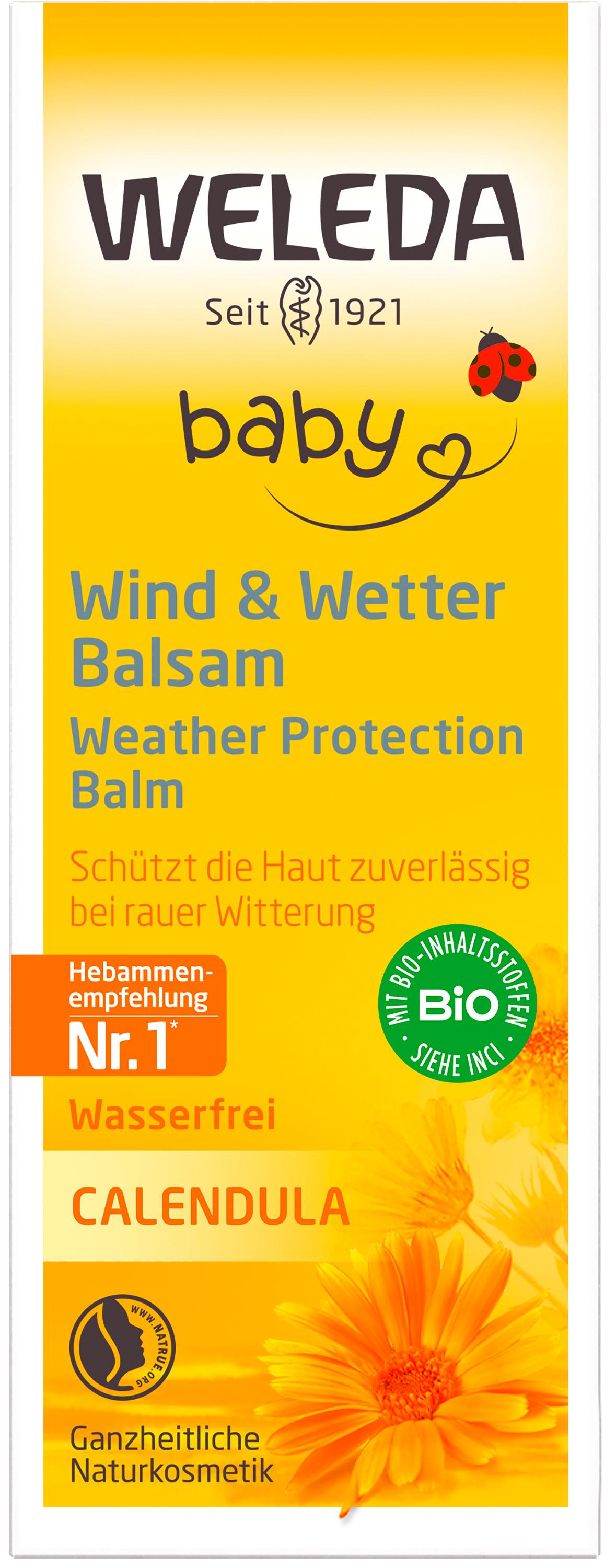 Produktbild WELEDA baby CALENDULA Wind&Wetter Balsam 3 von 4