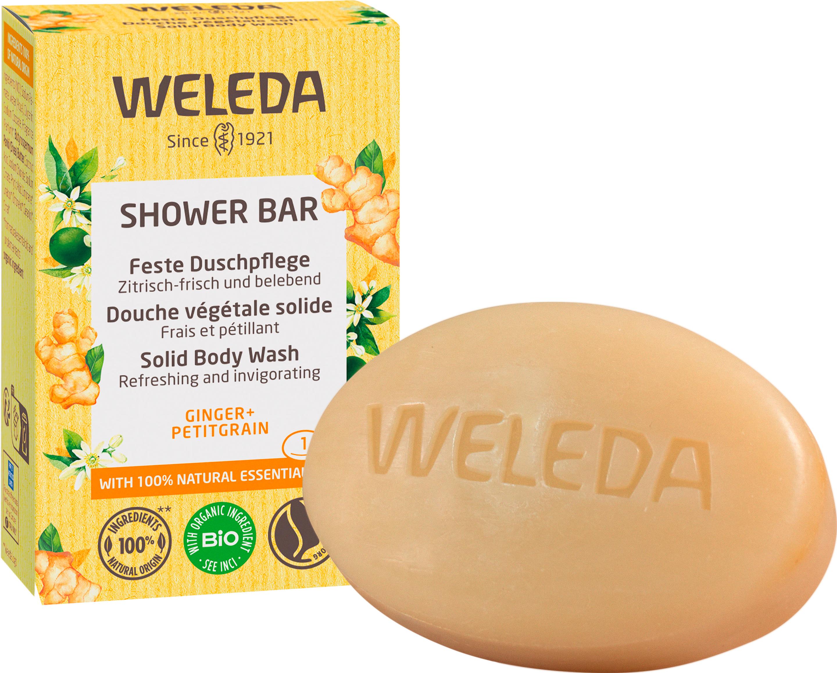 Produktbild WELEDA Feste Duschpflege Ginger + Petitgrain 4 von 5