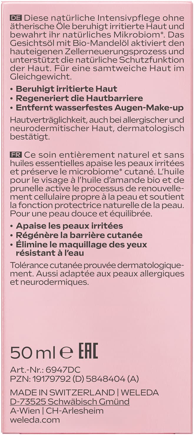 WELEDA Sensitiv Multi-Effekt Gesichtsöl Mandel