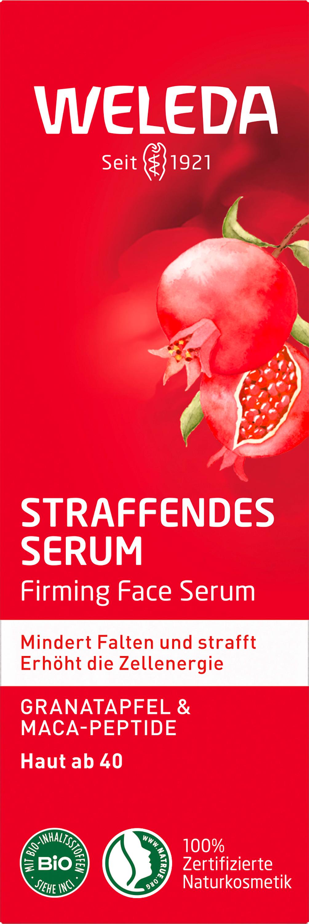 Produktbild Weleda GRANATAPFEL Straffendes Serum Granatapfel&Maca-Peptide 3 von 9