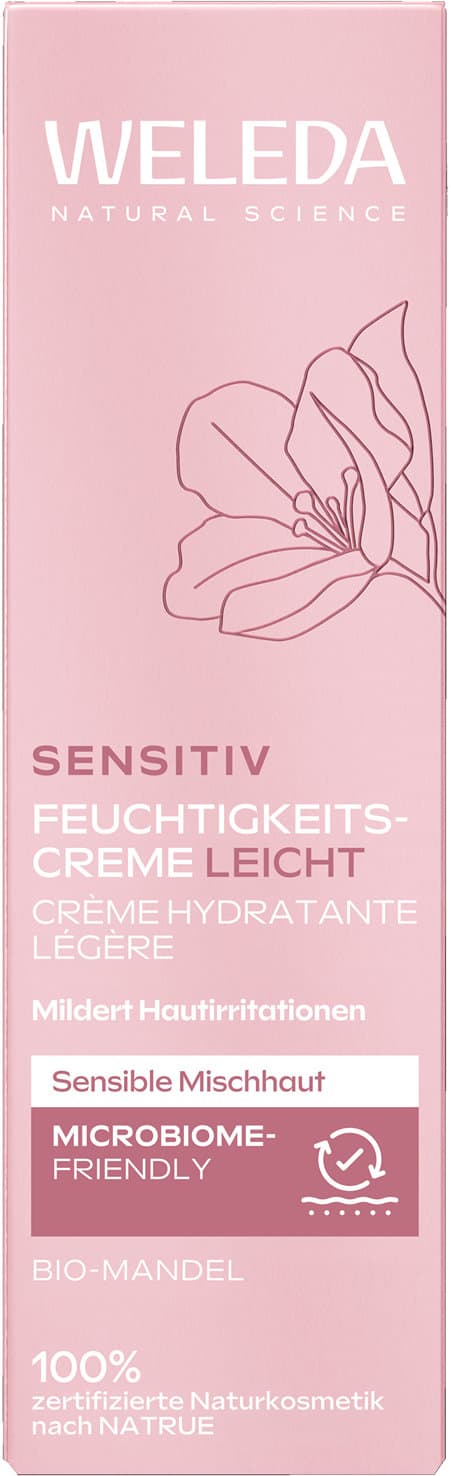 WELEDA Sensitiv Feuchtigkeitscreme leicht Bio-Mandel