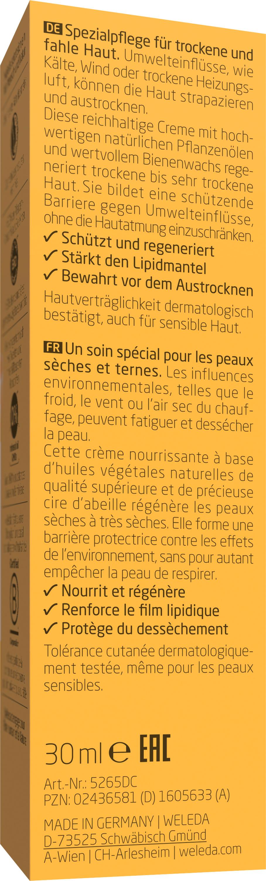 Produktbild WELEDA Cold Cream Gesichtscreme Bienenwachs 3 von 5