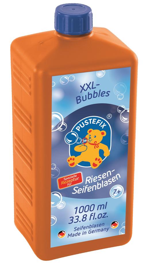 Pustefix - XXL Bubbles Nachfüllflasche, 1 Liter