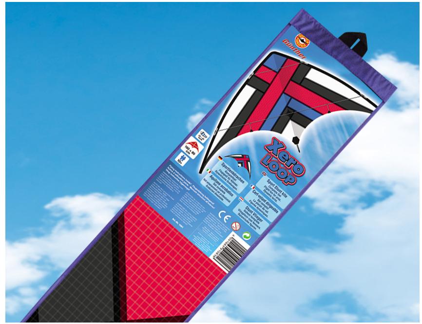 Produktbild Günther Flugmodelle - Sportlenkdrachen XERO LOOP 160 2 von 2