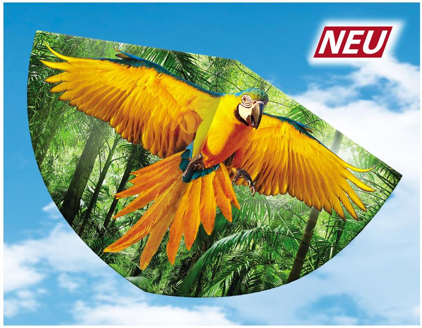 Günther Flugmodelle - Kinderdrachen PAPAGEI
