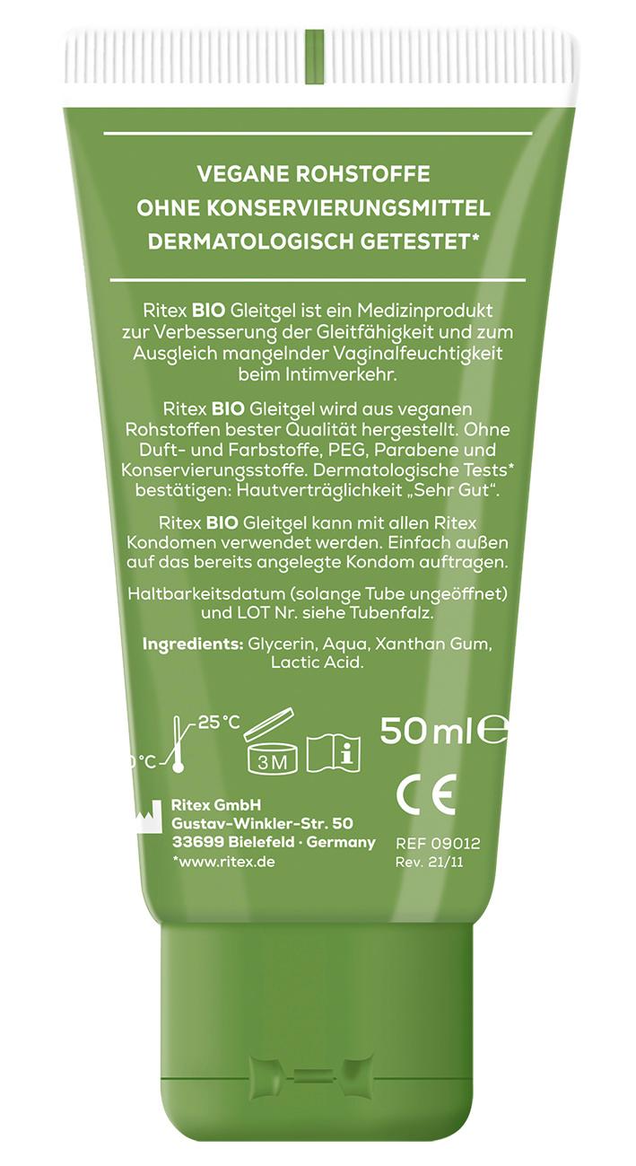 Produktbild Ritex Gleitgel BIO vegan 4 von 7